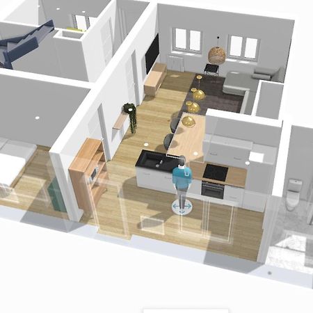 Chez Clement Et Mathilde - Rdc Hyper Centre Tout Equipe - Avec Exterieur Сен-Аман-лез-О Екстериор снимка